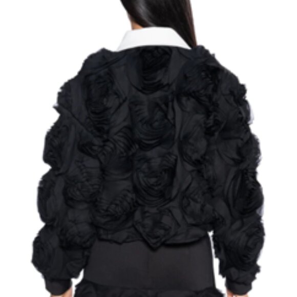 AKIRA - 3D FLORAL BOMBER SET - JACKET AND SKIRT - Picture 4 of 9